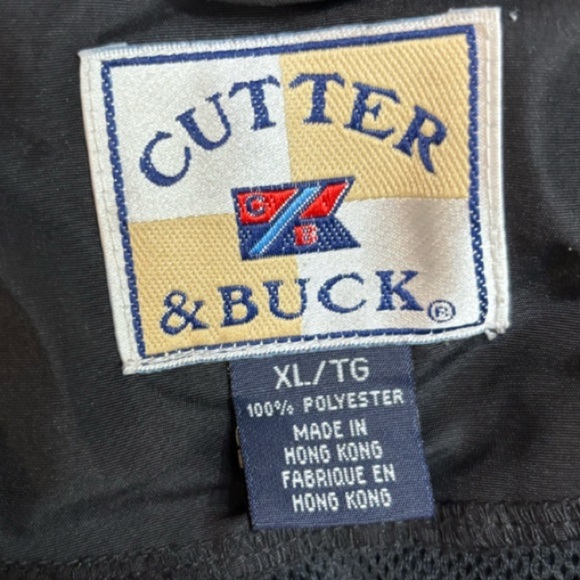 Cutter & Buck Clima Guard Pull Over Windbreaker Black Size XL - Picture 4 of 12